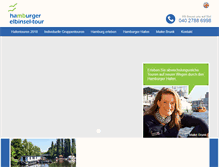 Tablet Screenshot of elbinsel-tour.de